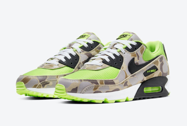 Giày Nike Air Max 90 'Green Camo' CW4039-300 - Hình ảnh 5