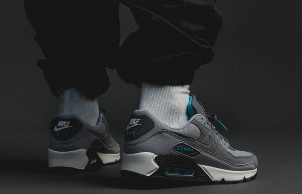 Giày Nike Air Max 90 'Wolf Grey Chlorine Blue' DM0029-002 - Hình ảnh 5