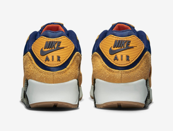 Giày Nike Air Max 90 'Bucktan Team Navy' DZ5175-200 - Hình ảnh 7