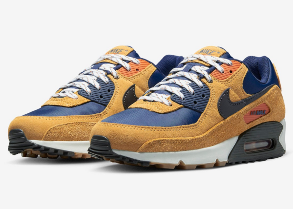 Giày Nike Air Max 90 'Bucktan Team Navy' DZ5175-200 - Hình ảnh 5