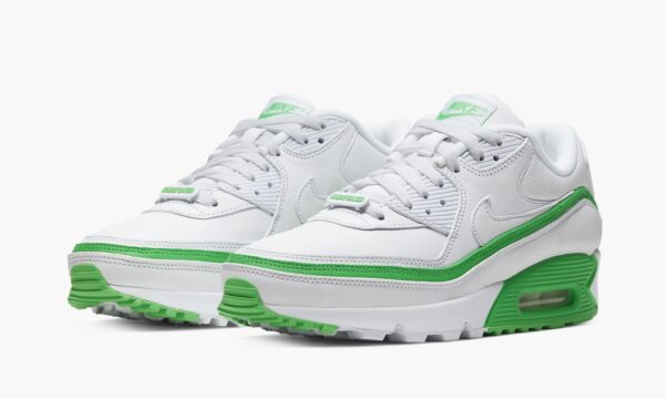 Giày Nike Undefeated x Air Max 90 'White Green Spark' CJ7197-104 - Hình ảnh 8