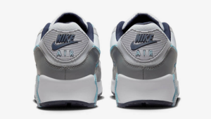 Giay Nike Air Max 90 'White Grey Blue' DM0029-003