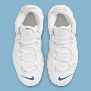 Alternative view of Giày Nike Air More Uptempo GS 'White Midnight Navy' DH9719-100