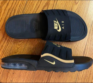Dep Nike Air Max Camden Slide 'Black Metallic Gold' BQ4633-001