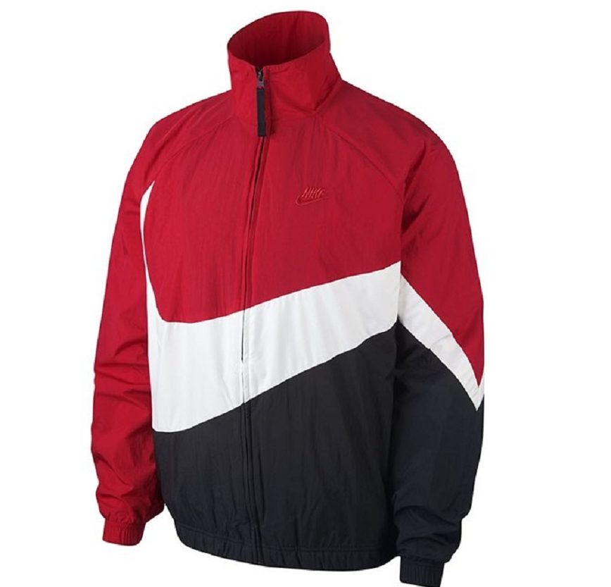 Big swoosh woven jacket on sale