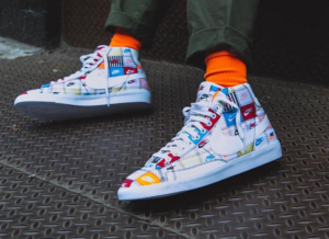 Alternative view of Giày Nike Blazer Mid 'Patchwork' CI9887-100
