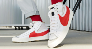 Giay Nike Blazer Mid Jumbo 'White Habanero Red' DD3111-102