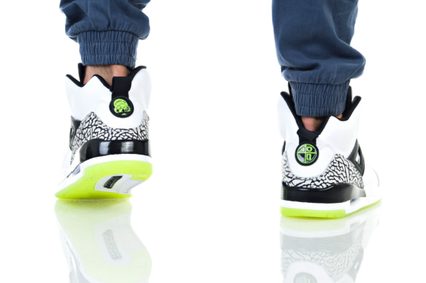 Giày Nike Jordan Spizike 'Cement Volt' 315371-170 - Hình ảnh 4