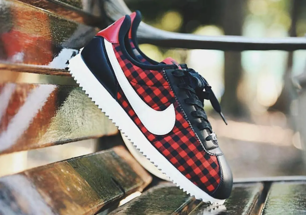 Giày Nike Cortez Basic TXT SE GS 'Plaid' AA3498-003 - Hình ảnh 6