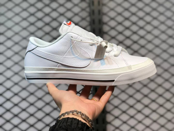 Giày Nike Court Legacy 'White Black' CU4150-100 - Ảnh 4