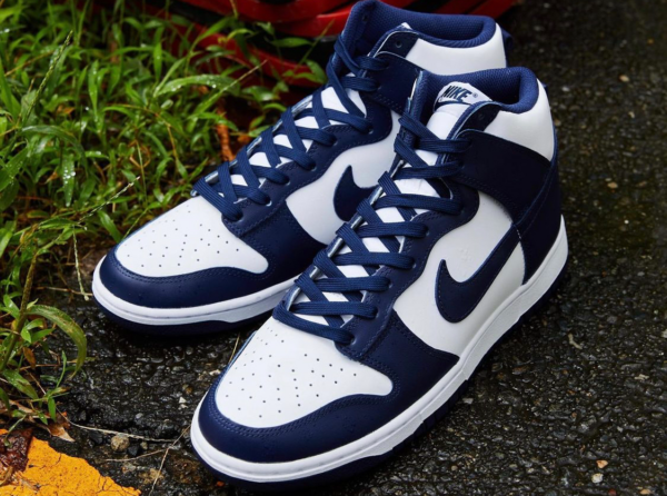 Giày Nike Dunk High 'Midnight Navy' DD1399-104 - Hình ảnh 7