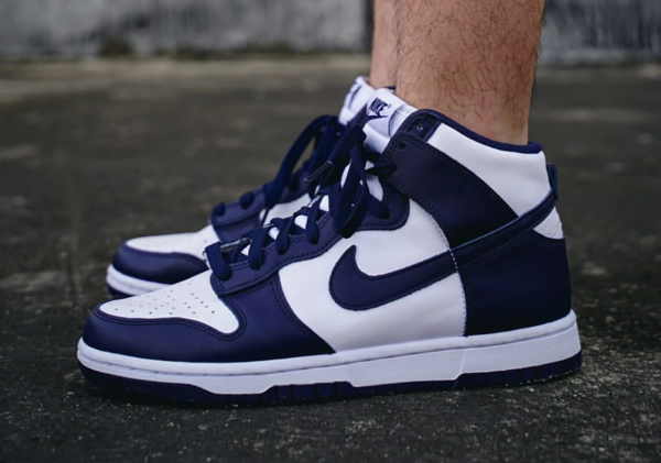 Giày Nike Dunk High 'Midnight Navy' DD1399-104 - Hình ảnh 5