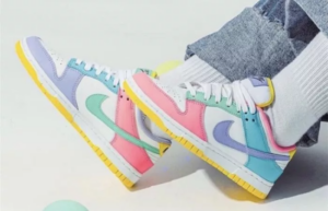 Alternative view of Giày Nike Wmns Dunk Low SE 'Candy' DD1872-100