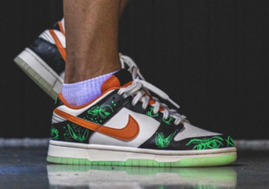 Giay Nike Dunk Low PRM GS 'Halloween' DO3806-100
