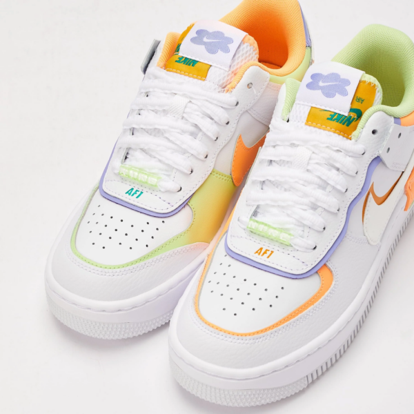 Giày Nike Air Force 1 Low Shadow 'White Peach Cream Lime' DX3718-100 - Hình ảnh 4