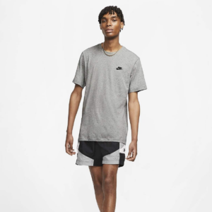 Ao Nike Essential Embroidered Tee 'Grey' AR4999-064