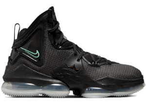 Giày Nike Lebron 19 'Black Anthracite Green Glow' CZ0203-003
