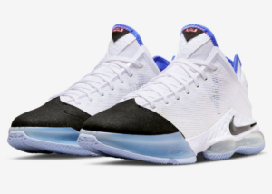 Giay Nike LeBron 19 Low 'Black Toe' DH1270-100