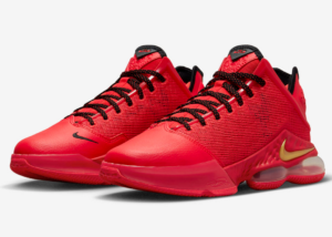 Giay Nike LeBron 19 Low 'Light Crimson' DO9829-600