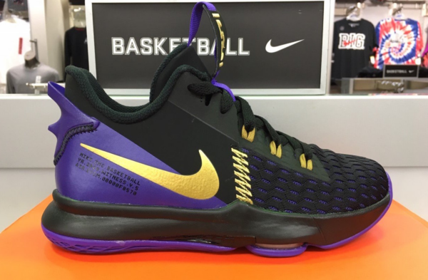 Giày Nike LeBron Witness 5 EP 'Lakers' CQ9381-001 - Hình ảnh 6