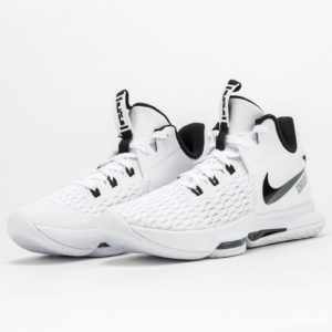 Alternative view of Giày Nike LeBron Witness 5 'White Black' CQ9380-101
