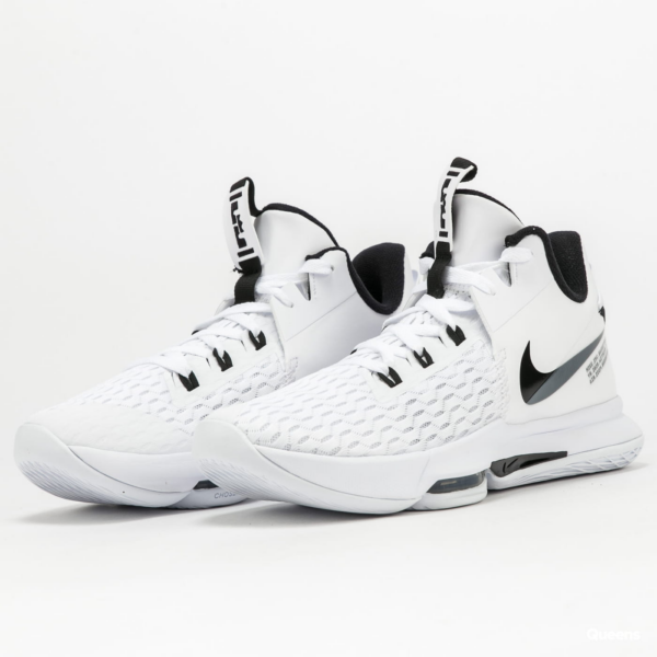 Giày Nike LeBron Witness 5 'White Black' CQ9380-101 - Hình ảnh 2