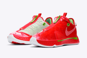 Alternative view of Giày Nike PG 4 Christmas 'Red' CD5082-602