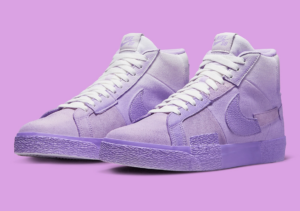 Giay Nike SB Blazer Mid PRM 'Lilac' DR9087-555
