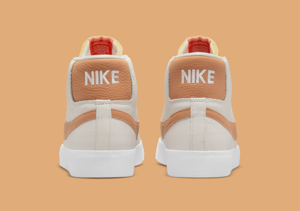 Giày Nike SB Zoom Blazer 'White Orange' DM0587-100 - Hình ảnh 5