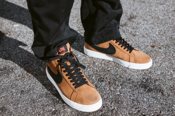 Giày Nike Blazer SB Mid 'British Tan' 864349-202 - Hình ảnh 4