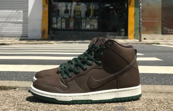 Giày Nike Dunk High SB 'Baroque Brown' CV1624-200 - Hình ảnh 5