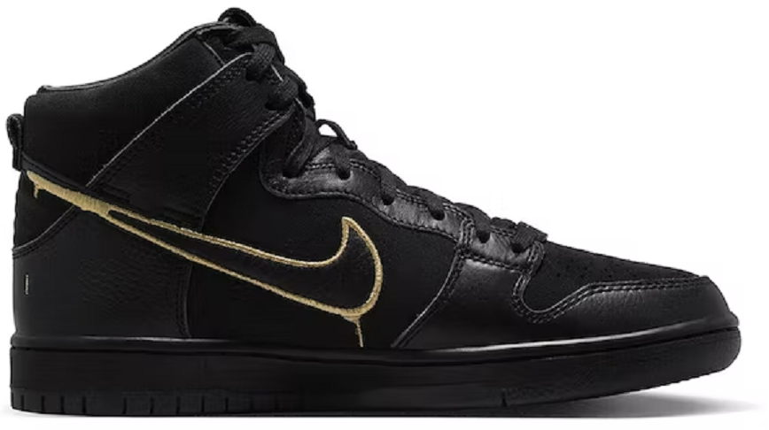 Giày Nike SB Dunk High FAUST 'Black Gold' DH7755-001