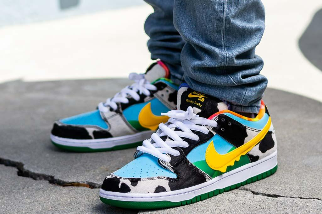 Giày Nike SB Dunk Low Ben & Jerry's 'Chunky Dunky' CU3244-100 ...