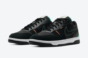 Alternative view of Giày Nike Squash Type 'Black Orange Trance Menta' CJ1640-010