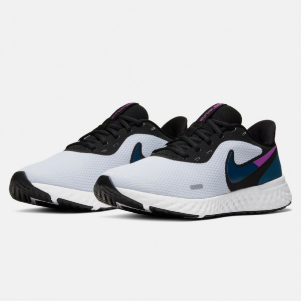 Giày Nike Revolution 5 White Valerian Blue BQ3207-102 - Hình ảnh 2