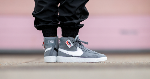 Giày Nike Blazer Mid XX Rebel 'Cool Grey' BQ4022-004 - Hình ảnh 4