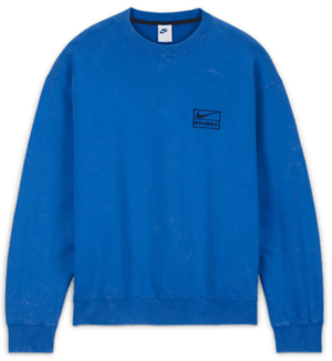 Ao Nike x Stussy Acid Wash Crew Fleece 'Blue' DR4024-480