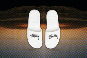 Alternative view of Dép Nike Stussy x Benassi 'Sail' DC5239-100