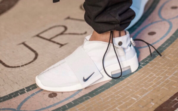 Giày Nike Air Fear Of God Moccasin Pure Platinum AT8086-001 - Hình ảnh 5