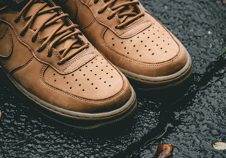 Giày Nike Air Force 1 High Flax Wheat 807617-701 - Authentic-Shoes