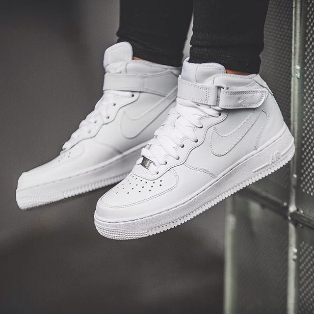 Giày Nike Air Force 1 Mid '07 'Triple White' CW2289-111 - Ảnh 3