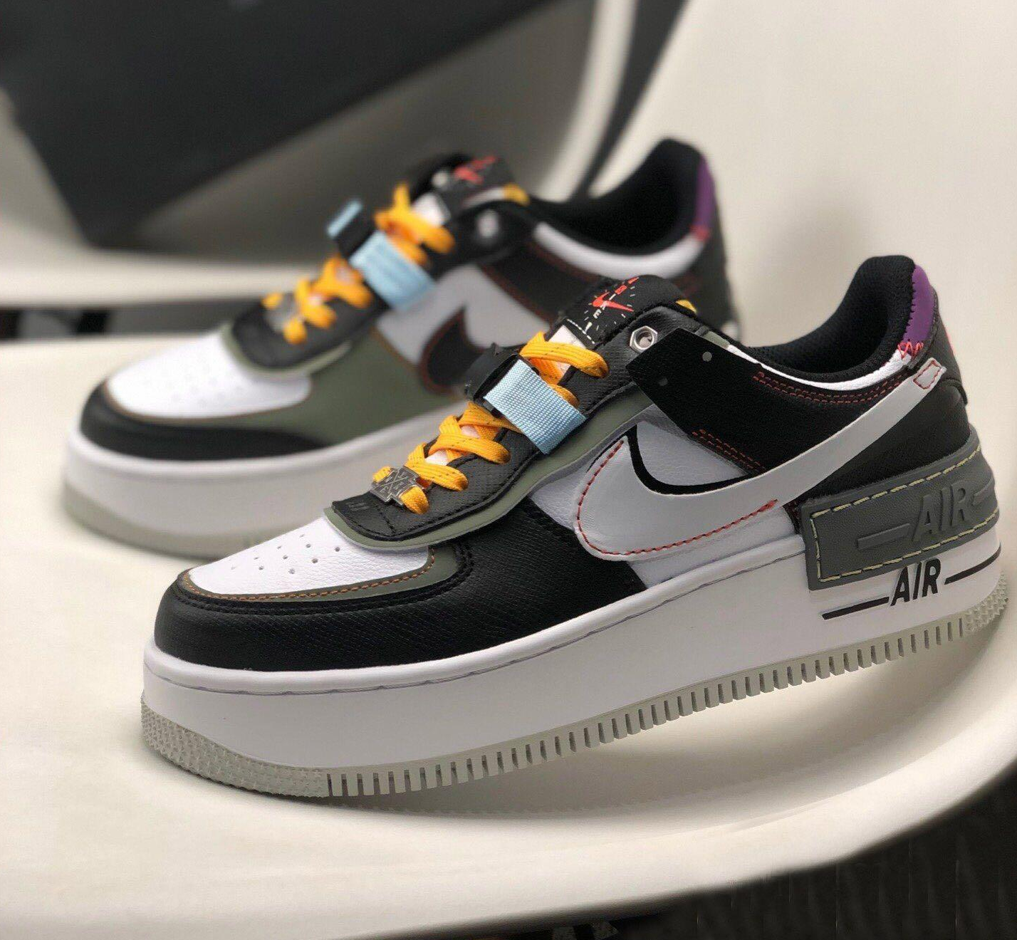 Giày Nike Wmns Air Force 1 Shadow 'Spiral Sage' DC2542-001 - Ảnh 7