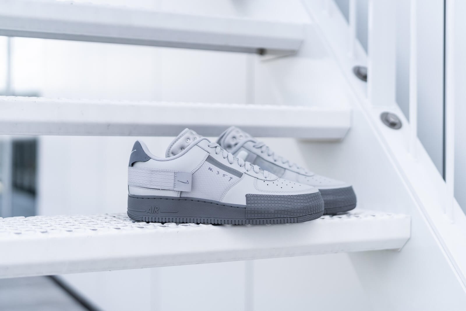 Giày Nike Air Force 1 Type Grey Fog CT2584-001 - Ảnh 6