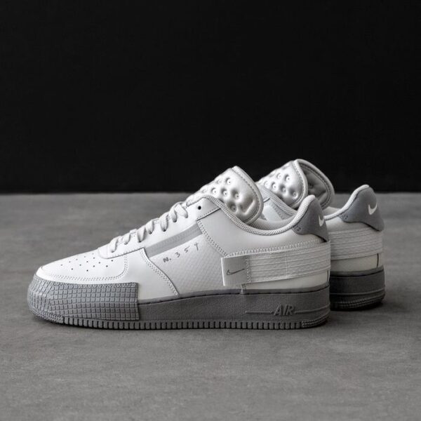 Giày Nike Air Force 1 Type Grey Fog CT2584-001 - Hình ảnh 4