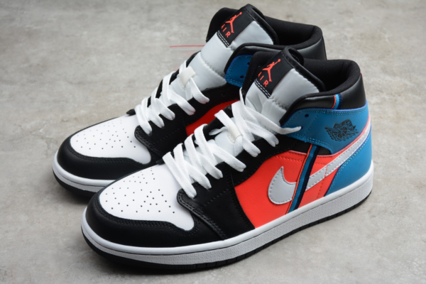 Giày Nike Air Jordan 1 Mid GS 'Game Time' CV4891-001 - Hình ảnh 5