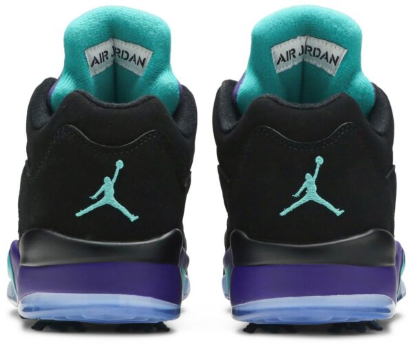 Giày Golf Nike Air Jordan 5 Low Golf 'Black Grape' CU4523-001 - Hình ảnh 7