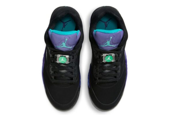 Giày Golf Nike Air Jordan 5 Low Golf 'Black Grape' CU4523-001 - Hình ảnh 6