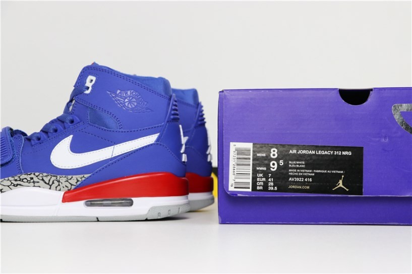 Giày Nike Air Jordan Don C x Jordan Legacy 312 Knicks AV3922-416 - Ảnh 7