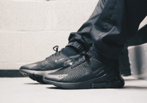 Alternative view of Nike Air Max 270 'Triple Black' AH8050-005