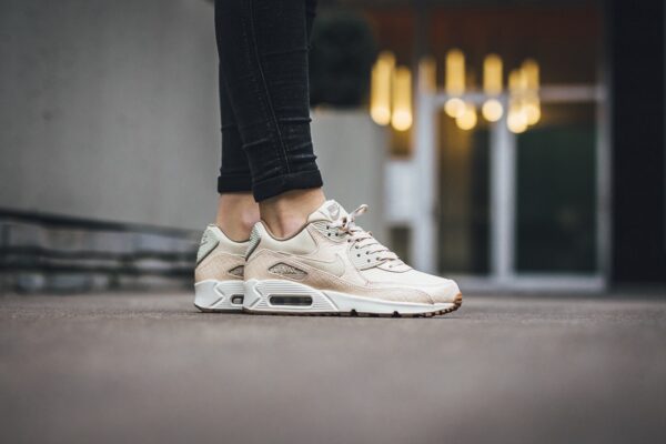 Giày Nike Air Max 90 Premium 'Oatmeal Sail Khaki' 443817-105 - Hình ảnh 2